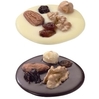 Chocolate negro/blanco