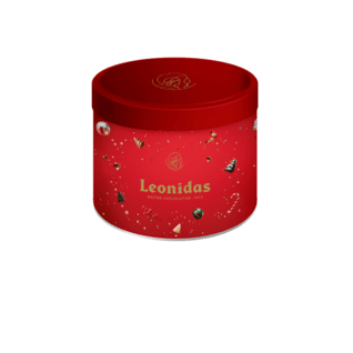 Caja lata 250 g. bolas Navidad