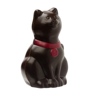 Gato de chocolate negro 50 g.