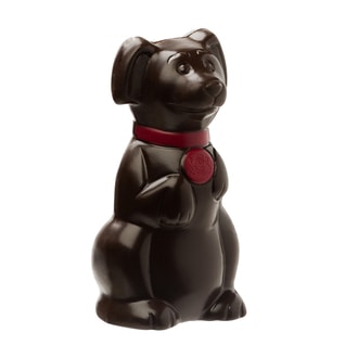 Perro de chocolate negro 50 g.